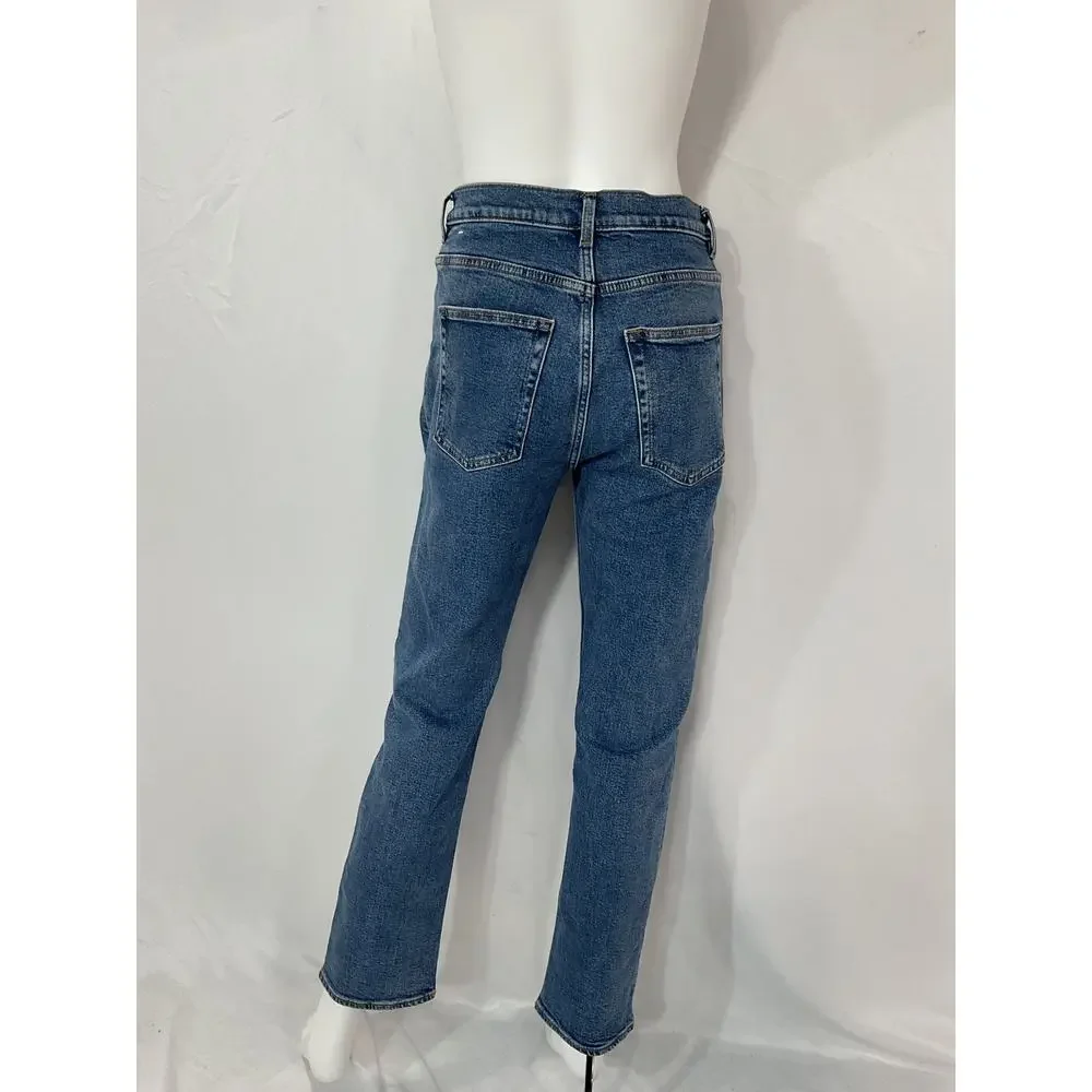 & Other Stories 'Favourite' Blue Cut Denim Jeans Size 27/30